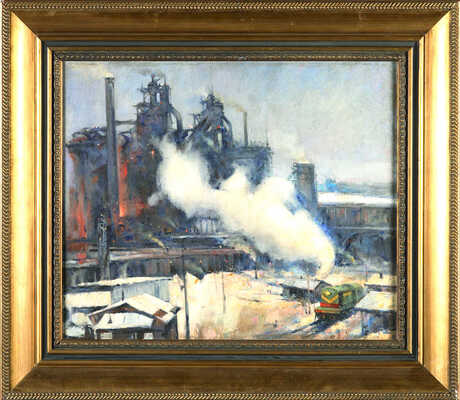 Кузнецов Николай Дмитриевич. Сталелитейный завод 